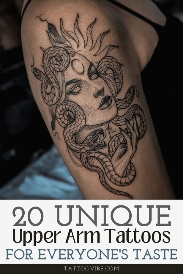 20 Unique Upper Arm Tattoos for Everyone’s Taste