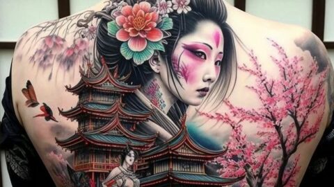 20 Beautiful Geisha Tattoos To Awaken Power Within You