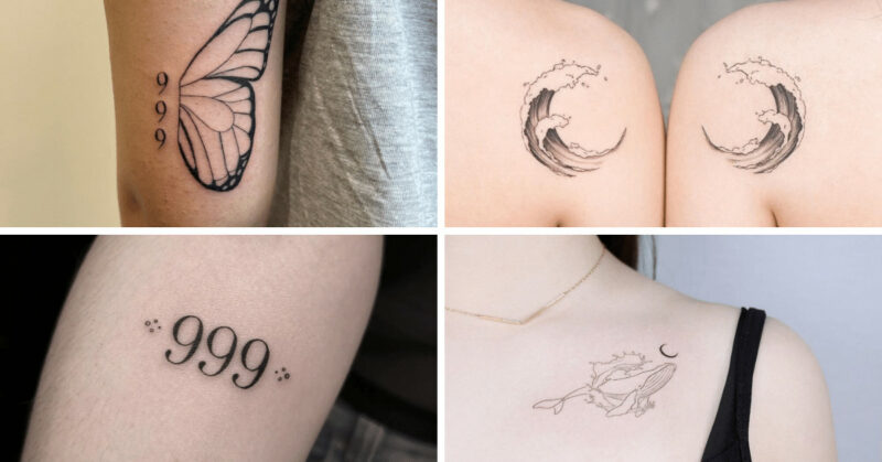 20 best 999 tattoo options to inspire you to keep on moving