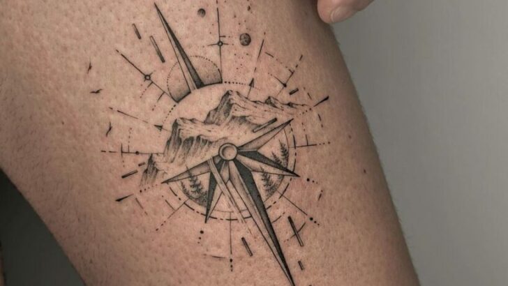 20 accattivanti tatuaggi geometrici che hanno fatto centro.