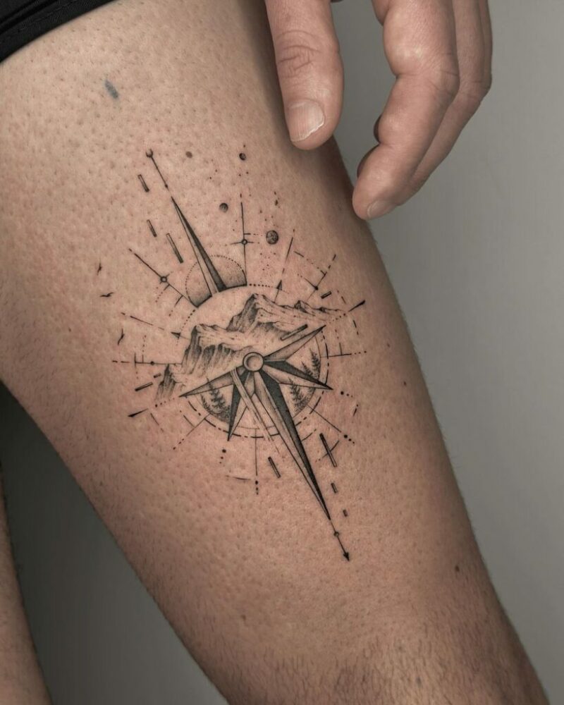 20 captivating geometric tattoos that are right on point