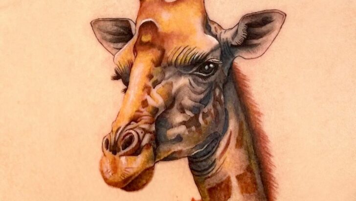 20 Cutest Giraffe Tattoo Ideas And Their Meanings