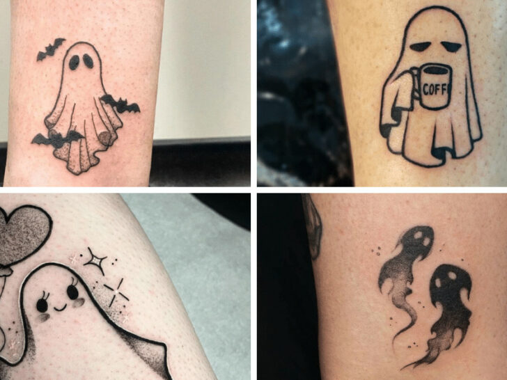 20 Ghost Tattoo Ideas: From Funny To Spooky