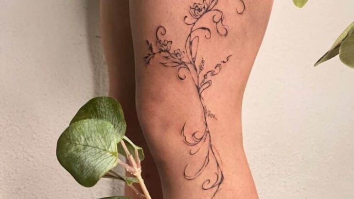 20 impressionanti idee di tatuaggio sulle gambe per gli amanti dell'inchiostro.