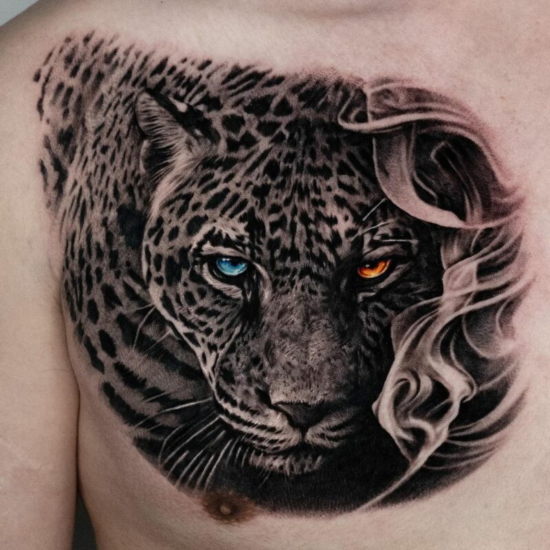 20 leopard tattoo ideas to get you into the spot light