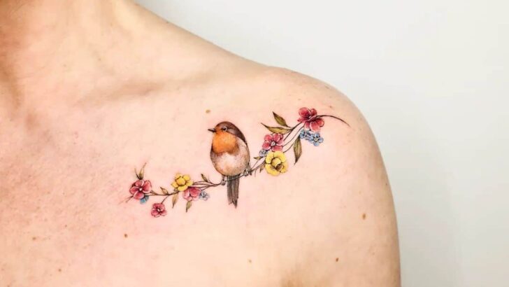 20 Most Beautiful Floral Tattoos That Will Bring You Joy