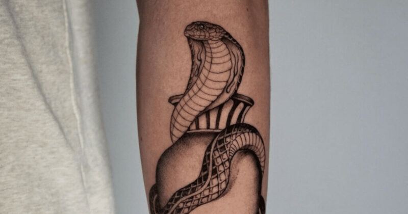 20 popular cobra tattoos that8217ll make you slither with style