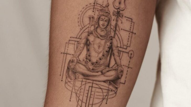 20 Powerful Shiva Tattoos That’ll Protect You From Evil