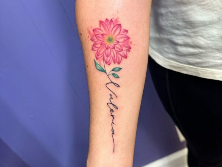 20 Radiant Dahlia Tattoo Ideas That Will Bloom On Your Skin