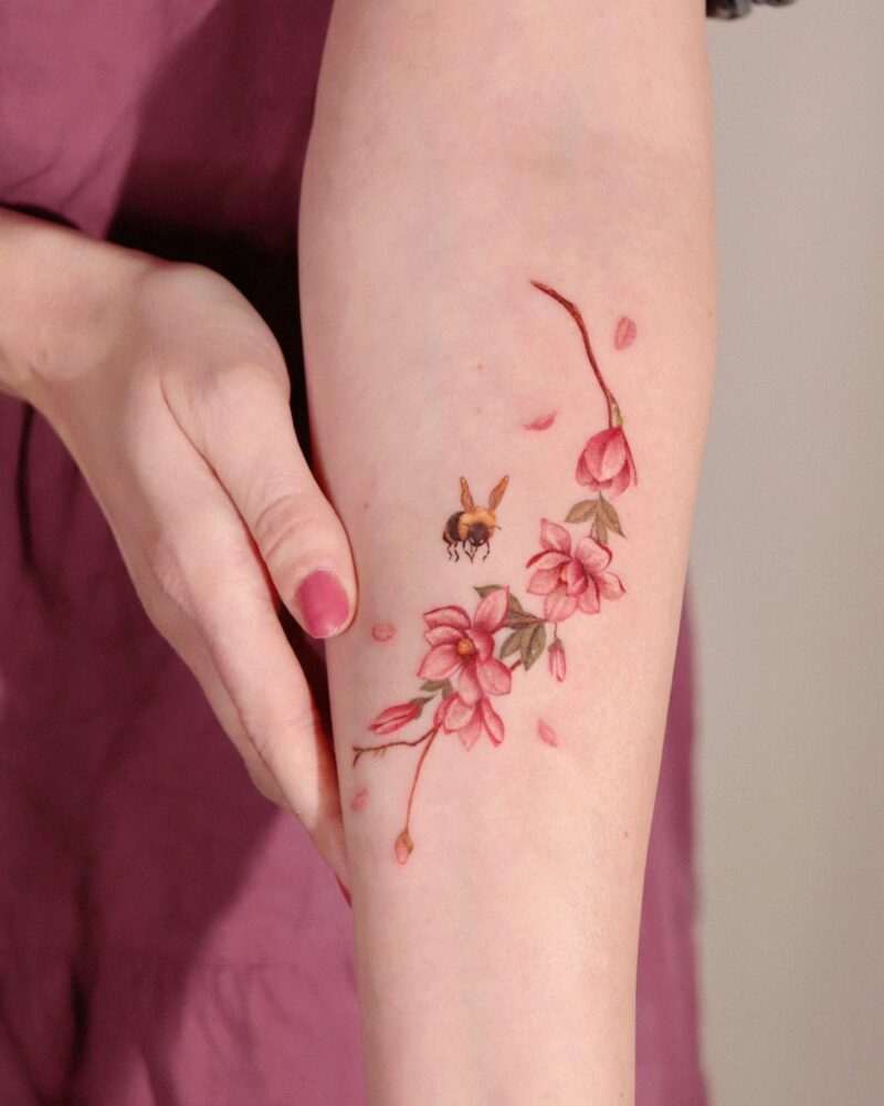 20 stunning magnolia tattoos to invoke inspiration and strength