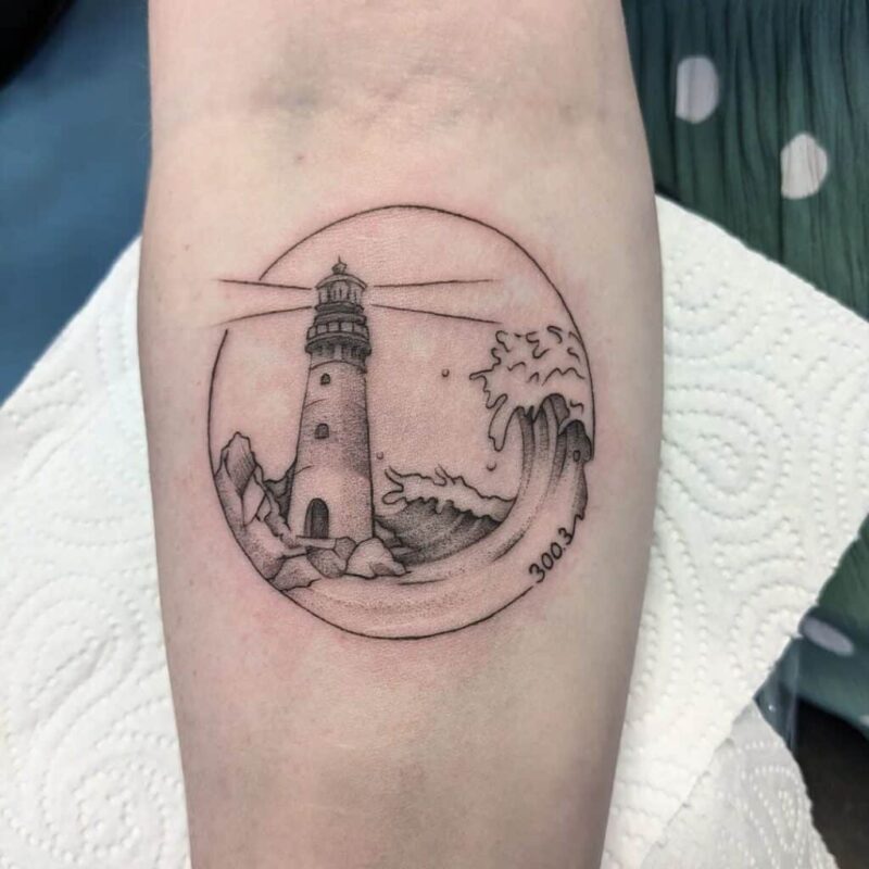 20 superior lighthouse tattoo ideas that light up the skin