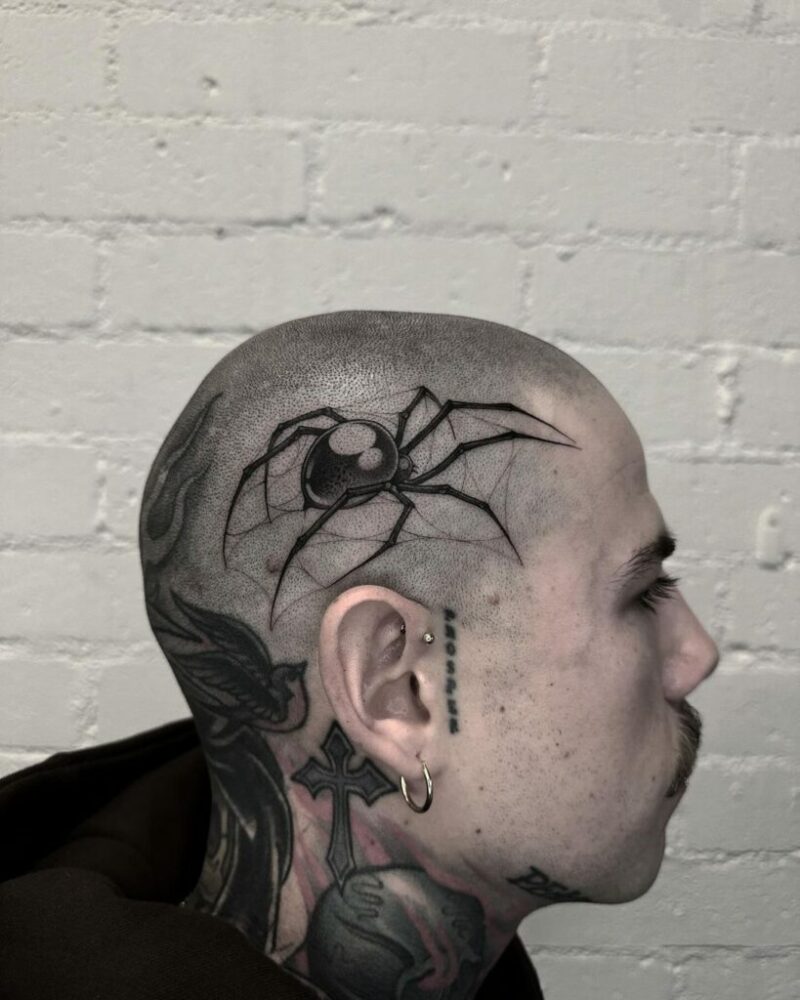 20 ultimate head tattoo ideas made for the brave ones