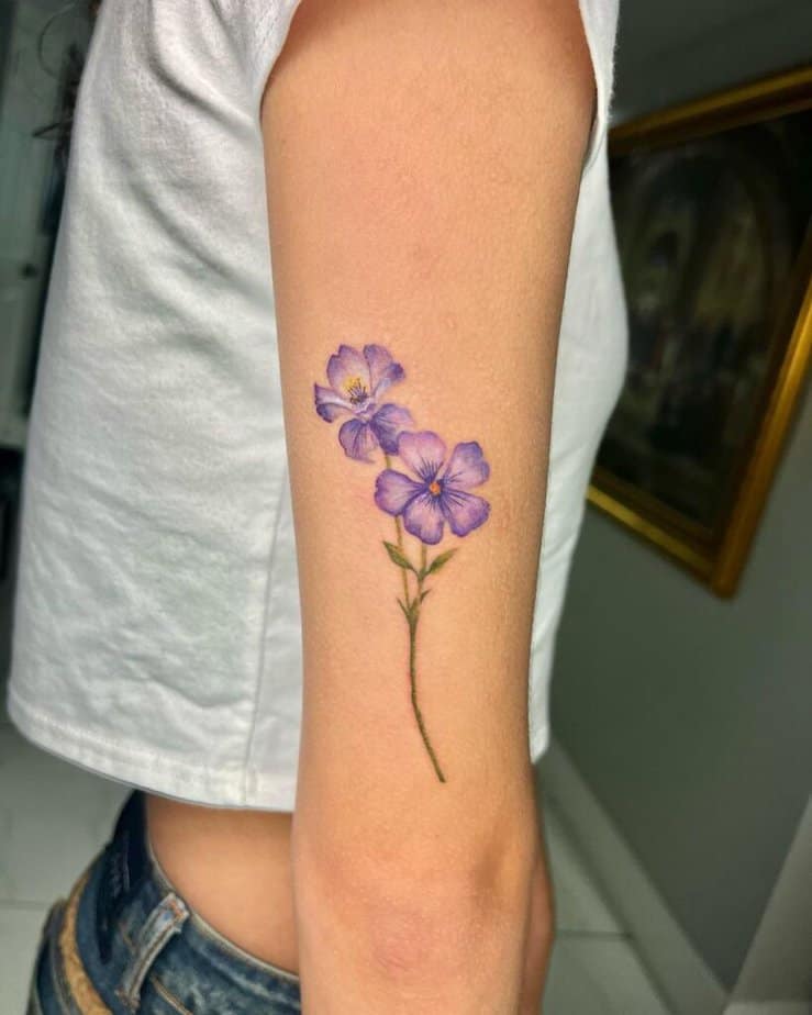 1. Vibrant violets