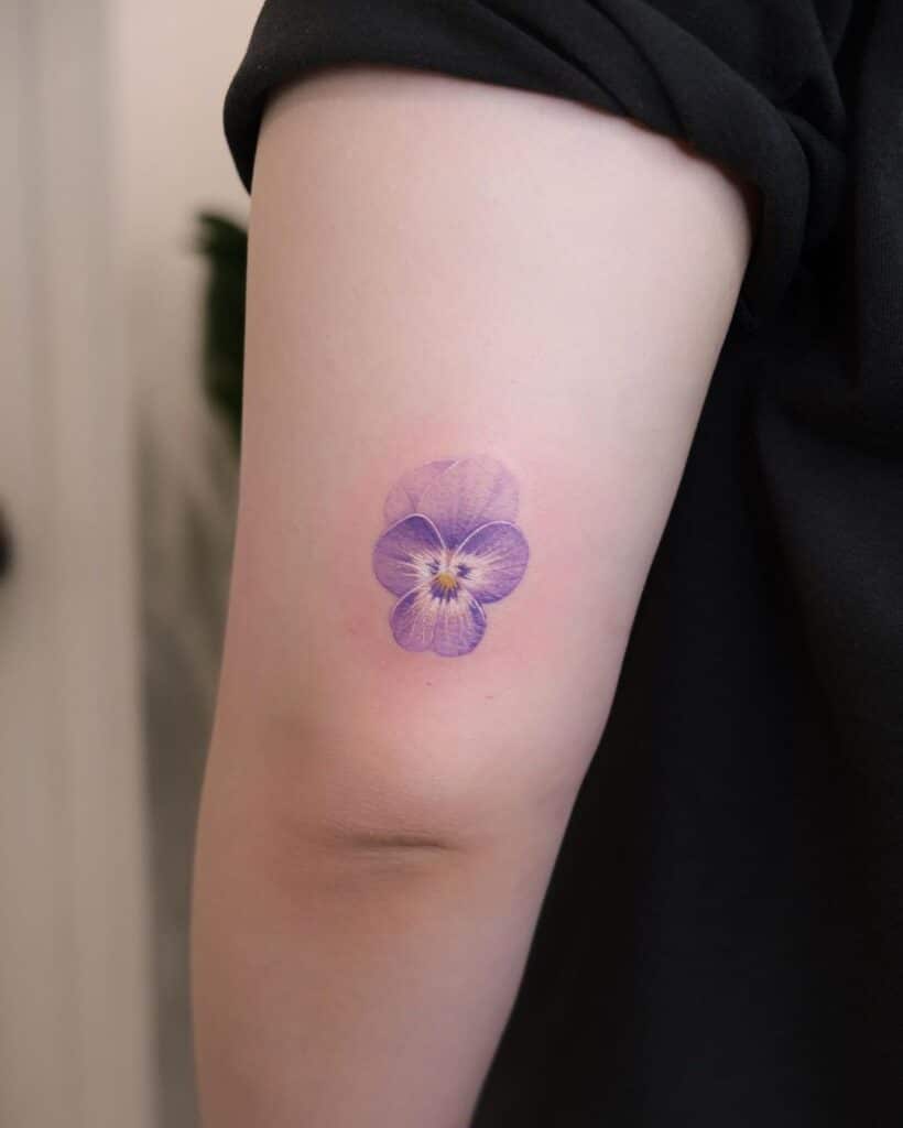 5. Violet flower