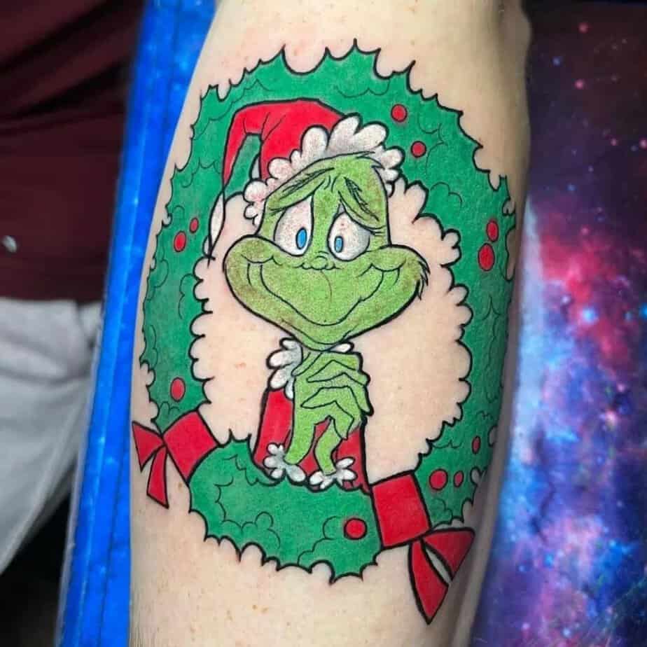 Le migliori idee per tatuaggi Grinch di tutti i tempi