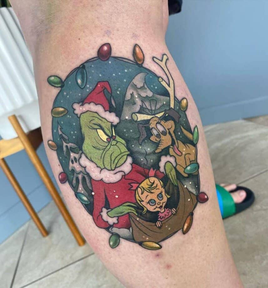 All-time best Grinch tattoo ideas