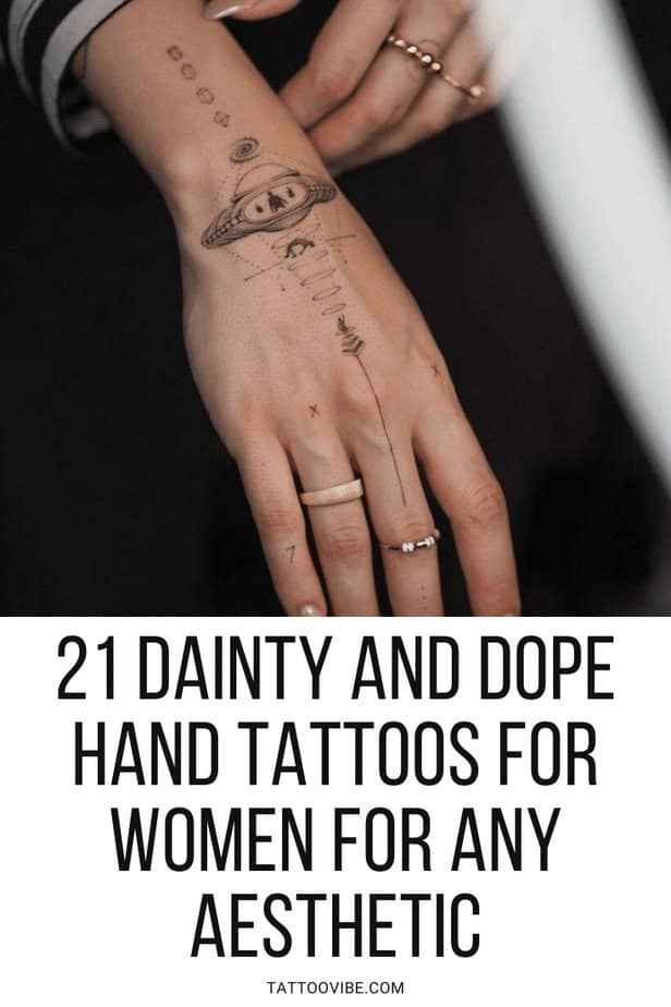 21 tatuaggi a mano per donne, delicati e divertenti, per qualsiasi estetica