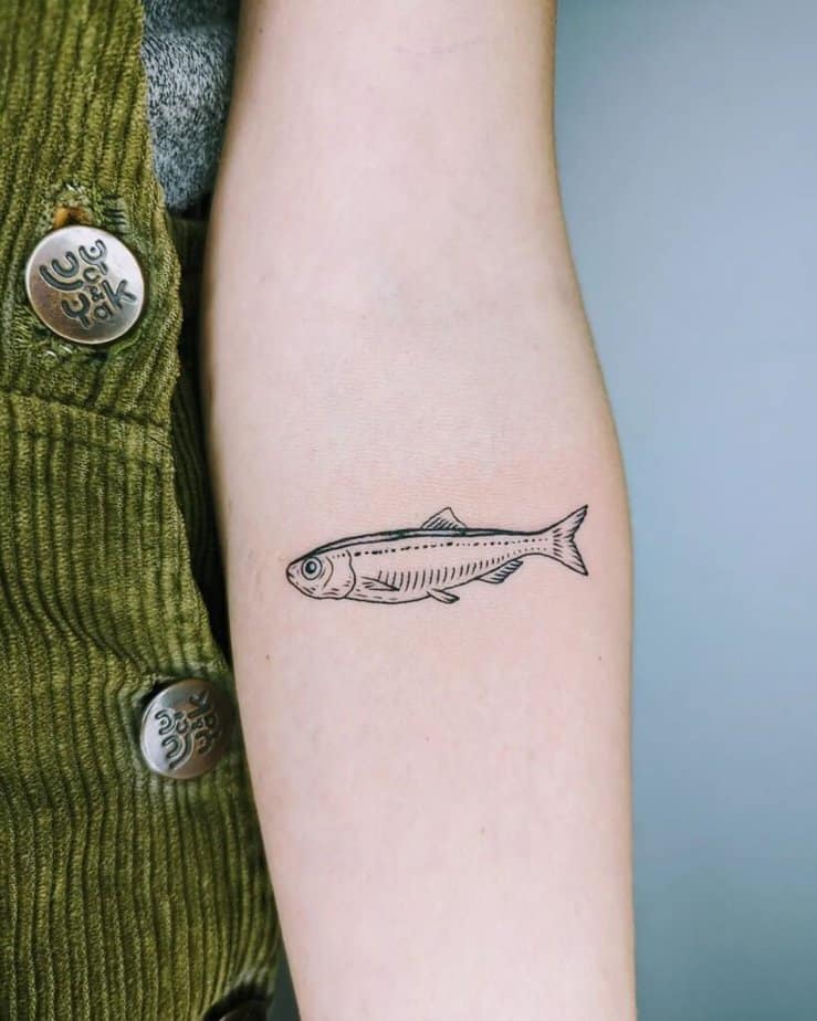 10. A whitebait tattoo