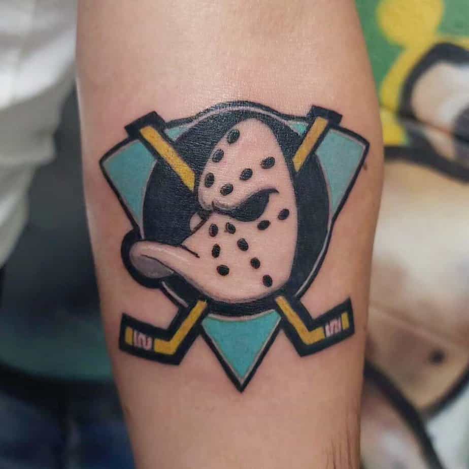 Hockey team tattoos