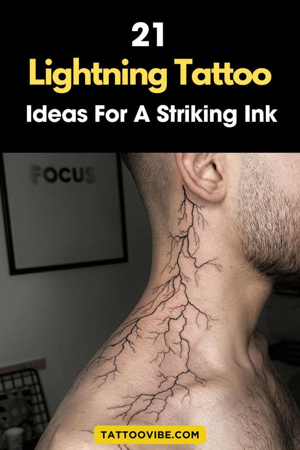21 idee di tatuaggio con fulmini per un inchiostro sorprendente