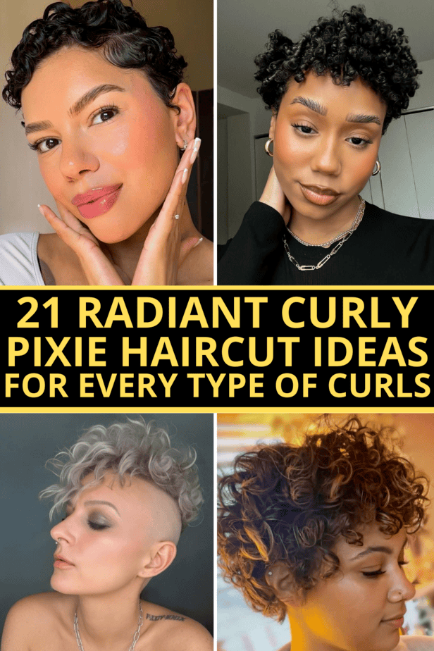 21 Radiant Curly Pixie Haircut Ideas For Every Type Of Curls