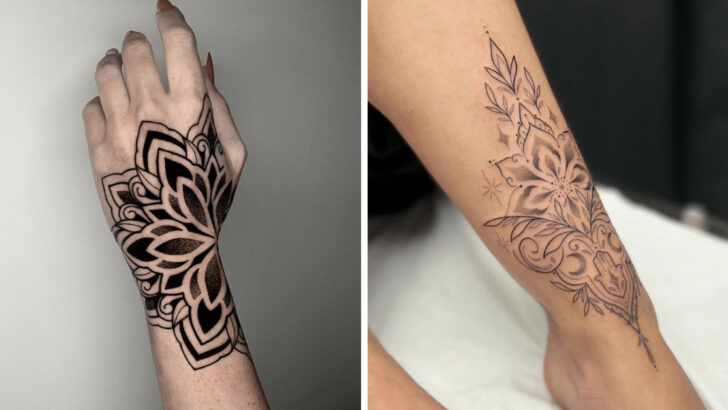 21 disegni di tatuaggi Dotwork per chi ama l'inchiostro a basso costo.