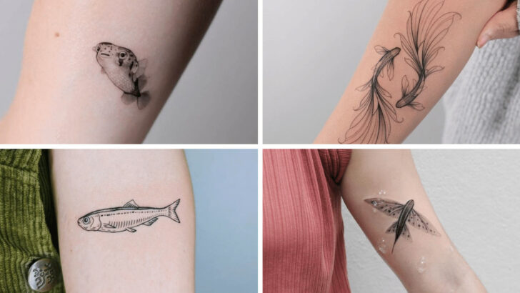 21 Fantastic Fish Tattoos That’ll Have You Hooked