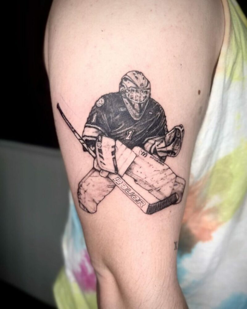 21 legendary hockey tattoos to honor the sport and say puck it