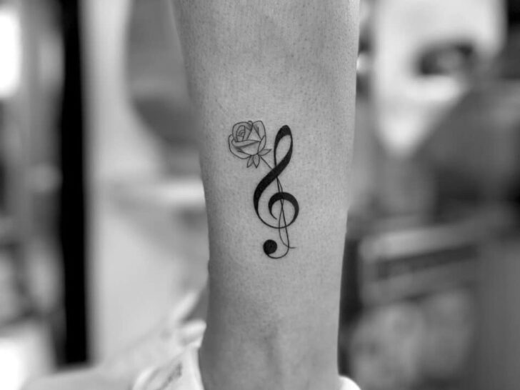21 Mind-Blowing Music Tattoos That&rsquo;ll Hit The Right Notes