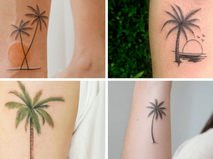 21 Powerful Palm Tree Tattoo Ideas For Lasting Summer Vibes