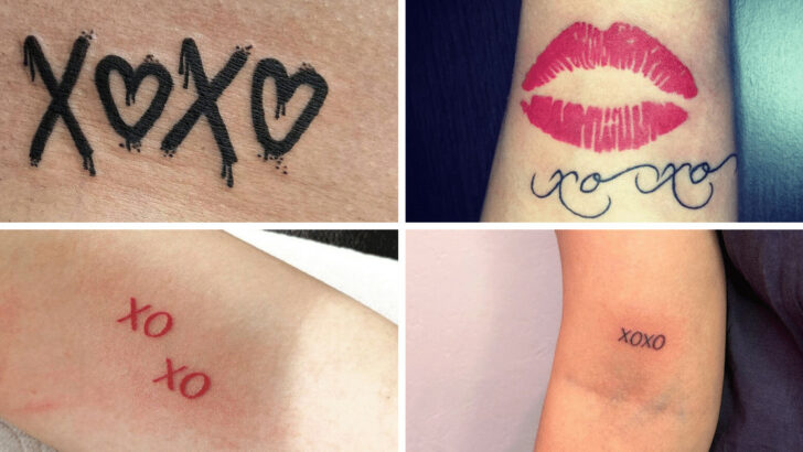 21 idee di tatuaggio XOXO per ispirare un nuovo gioiello sulla pelle.