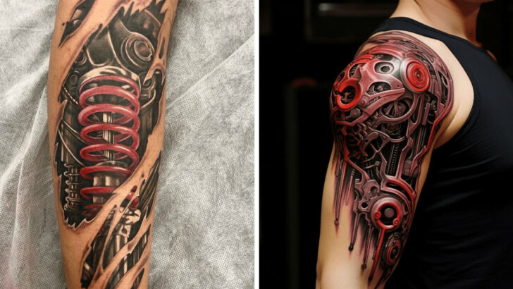 22 Biomechanical Tattoo Designs For The Alien Inside Of You