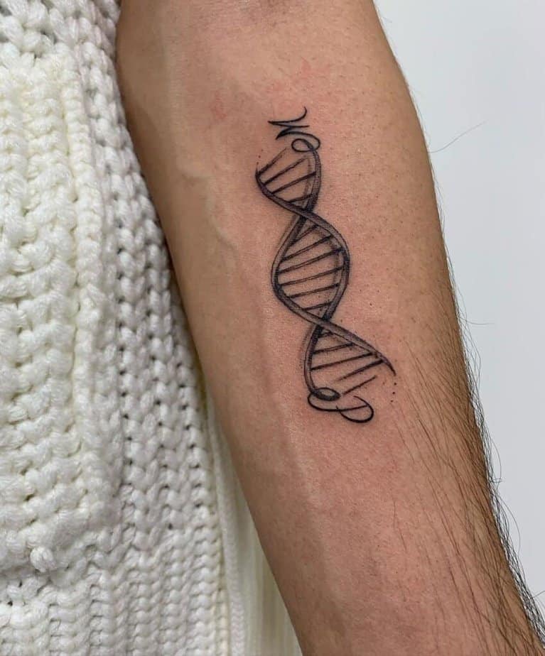 1. A simple DNA tattoo