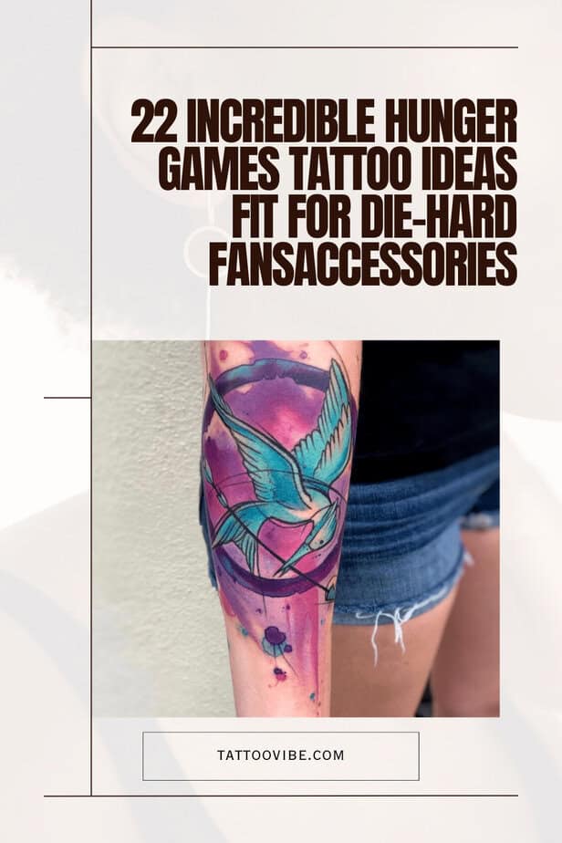 22 incredibili idee di tatuaggio di Hunger Games adatte ai fan più accaniti