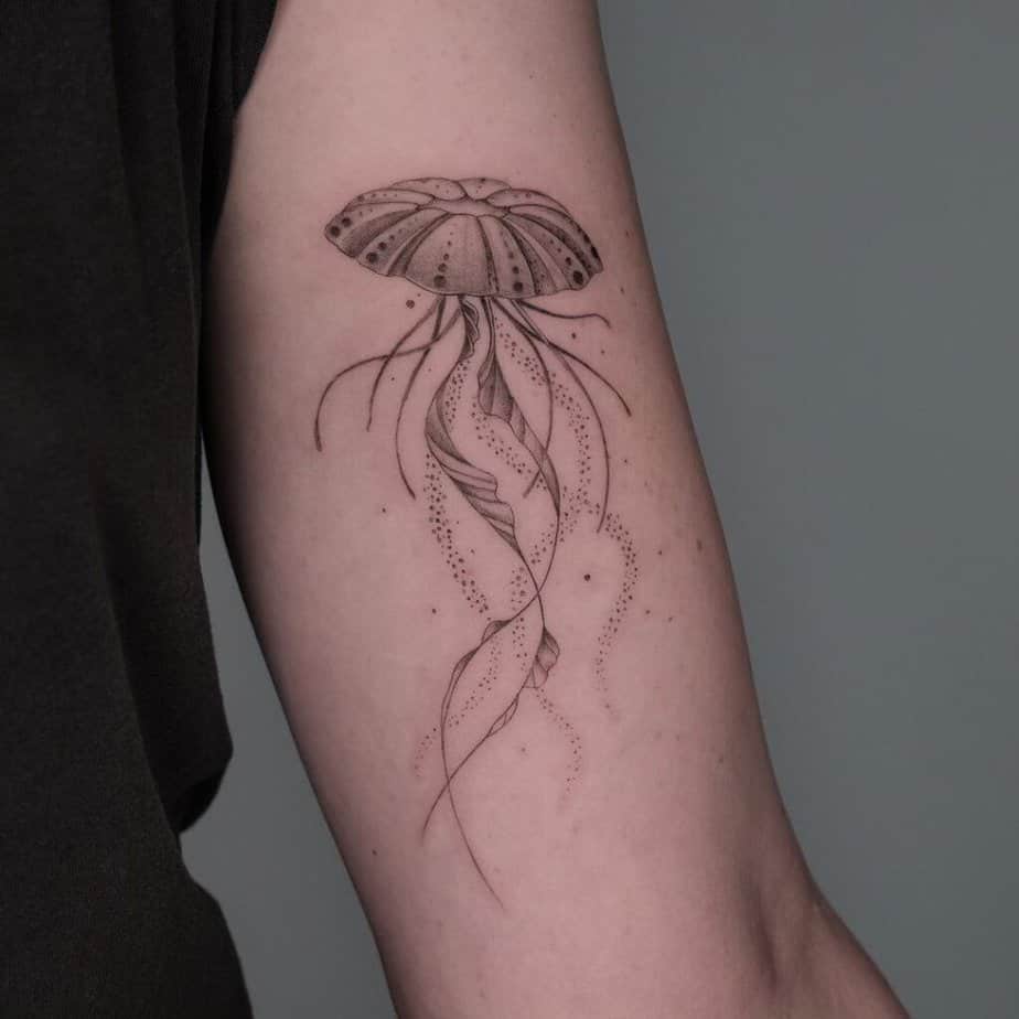 14. A jellyfish tattoo 