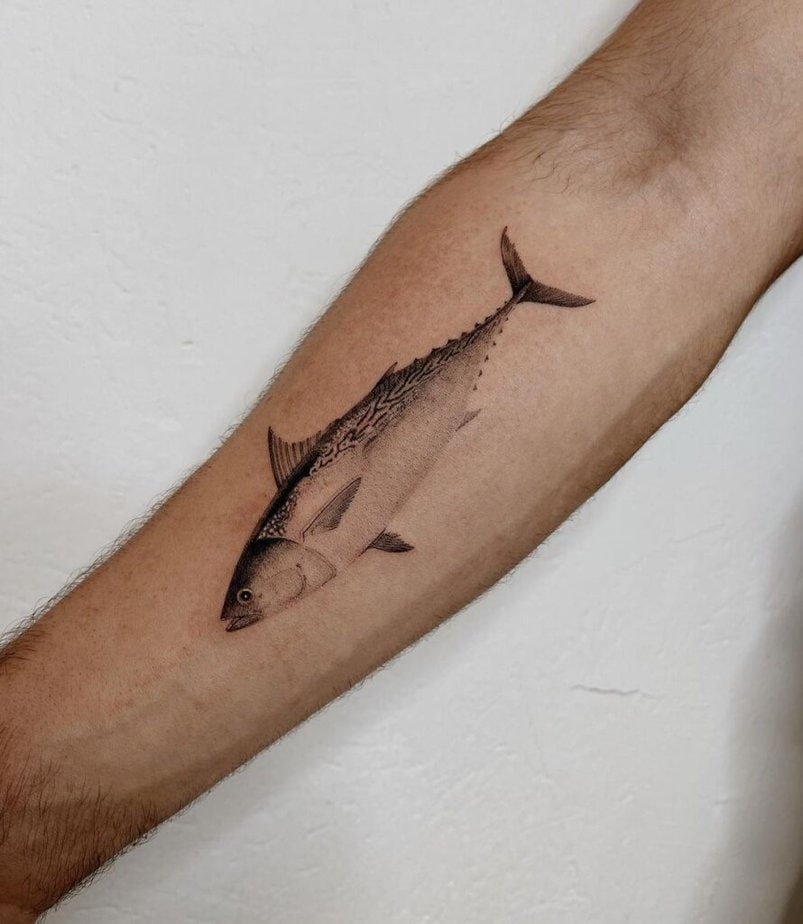 15. A tuna tattoo 