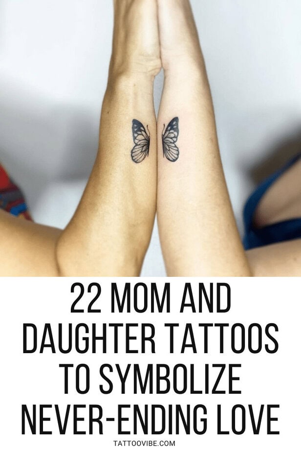 22 Mom And Daughter Tattoos To Symbolize Never-Ending Love