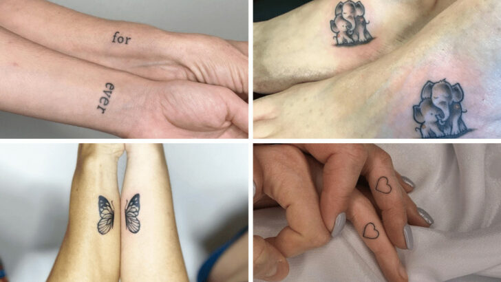22 tatuaggi di mamma e figlia che simboleggiano l'amore infinito