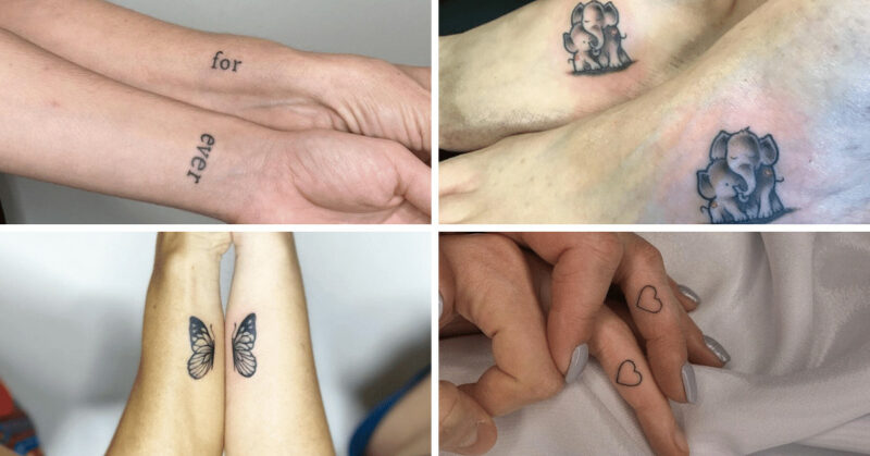 22 Mom And Daughter Tattoos To Symbolize Never-Ending Love