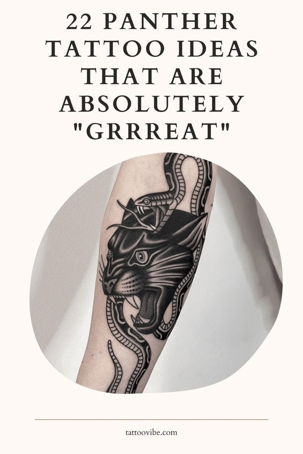 22 Panther Tattoo Ideas That Are Absolutely “Grrreat”