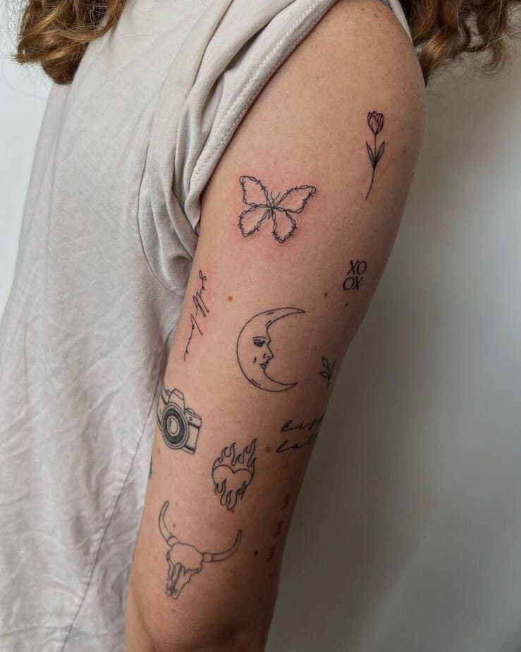 20. Tatuaggi patchwork da sogno 