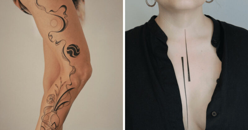 22 abstract tattoos that8217ll make you 8220ink8221 outside the box