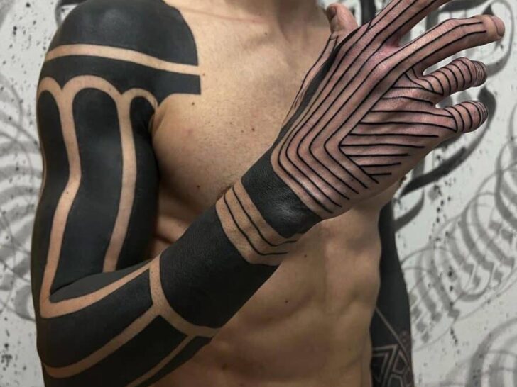 22 Elite Black Sleeve Tattoos To Rock The Macro Ink Trend