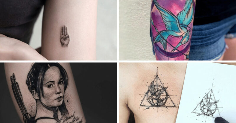 22 incredible hunger games tattoo ideas fit for die hard fans