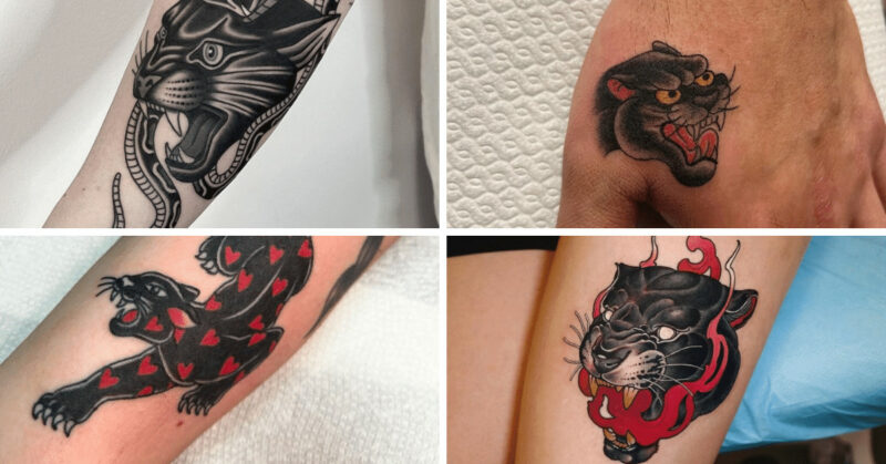 22 panther tattoo ideas that are absolutely 8220grrreat8221