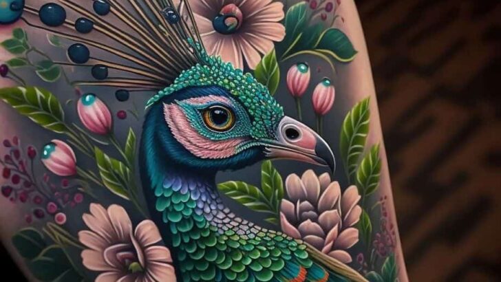 22 Peacock Tattoo Designs That Will Mesmerize You