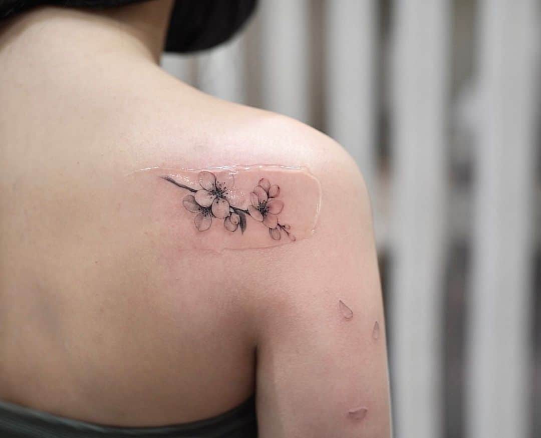10. A blossom tattoo
