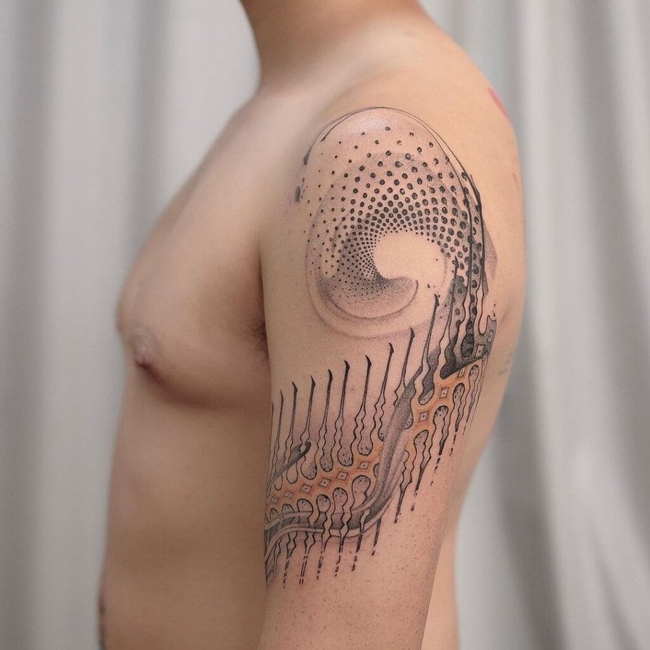 15. Un tatuaggio Parang Curiga Fibonacci 