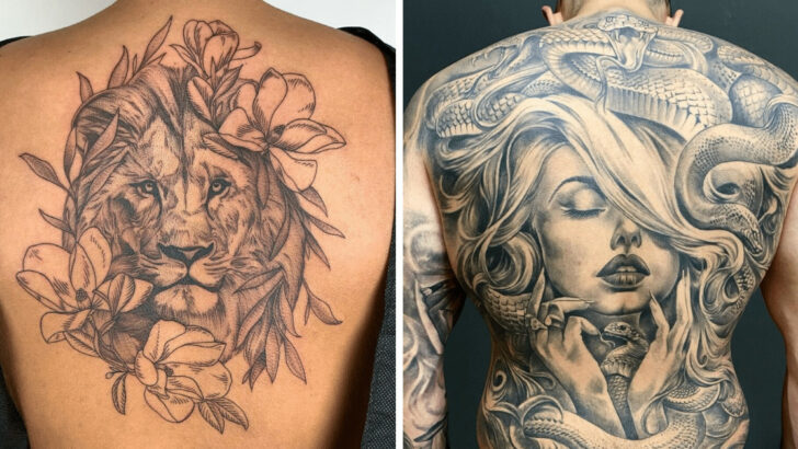 23 Full-Back Tattoo Ideas: Pieces Of Art On Your Skin