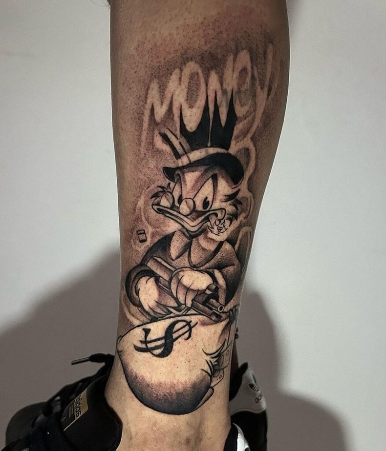 Idee per il tatuaggio di Scrooge McDuck